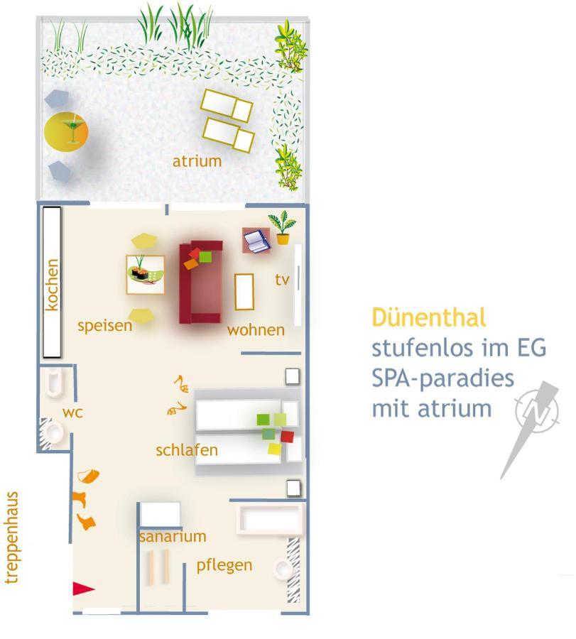 De Luxe Suite Duenenthal 노르데메이 외부 사진
